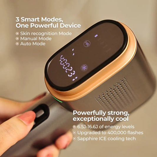 SkinGen Sapphire Ice Premium IPL Remover Device