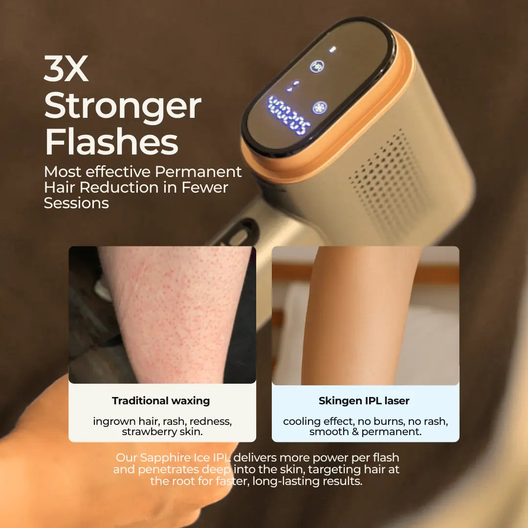 SkinGen Sapphire Ice Premium IPL Remover Device